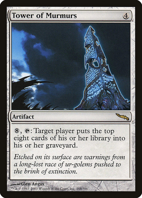 Tower of Murmurs - Mirrodin Rare Card