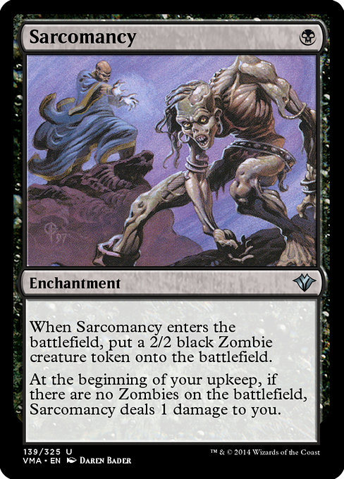 Sarcomancy - Vintage Masters Uncommon Card
