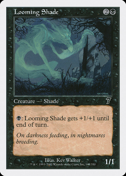 Looming Shade - Seventh Edition Common Card