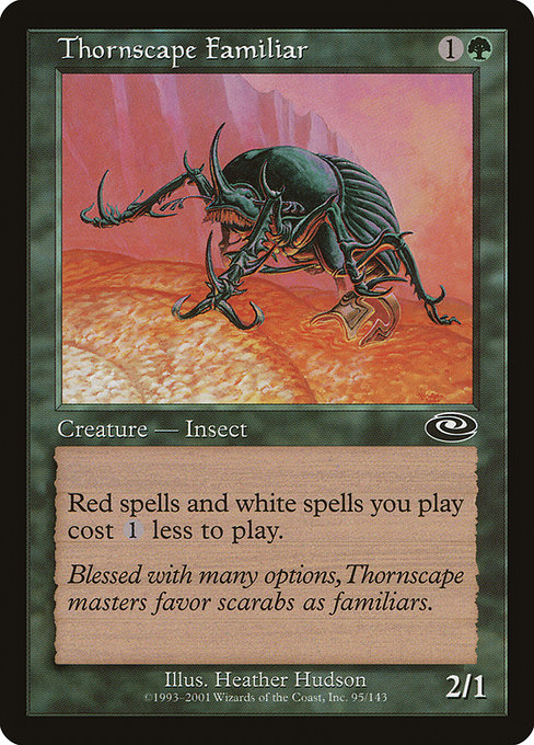 Thornscape Familiar - Planeshift Common Card