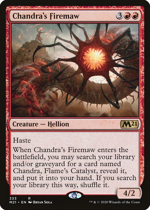Chandra's Firemaw - Core Set 2021 Rare Card