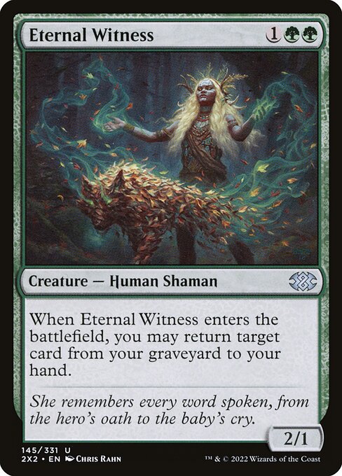 Eternal Witness - Double Masters 2022 Uncommon Card
