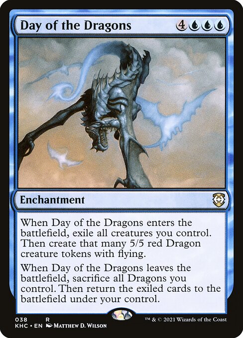 Day of the Dragons - Kaldheim Commander Rare Card