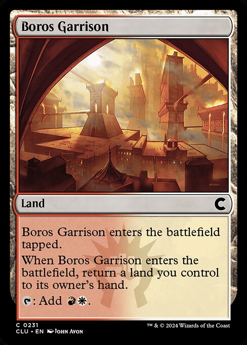 Boros Garrison - Ravnica: Clue Edition Common Card