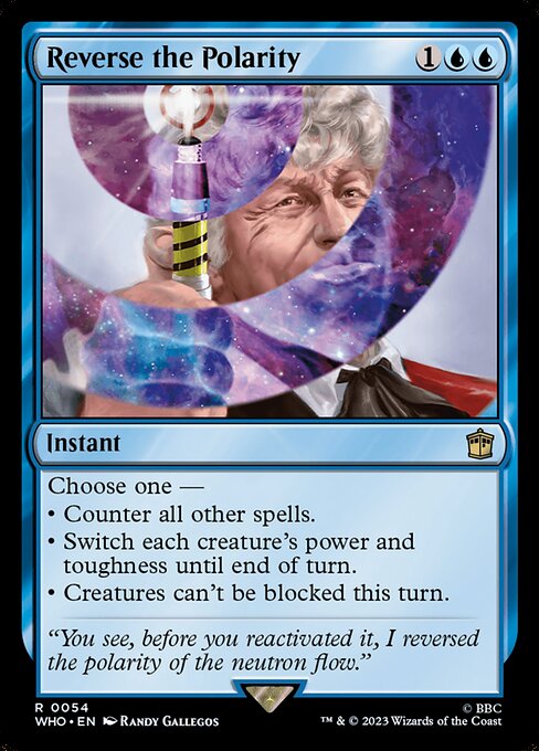 Reverse the Polarity - Doctor Who Rare Card