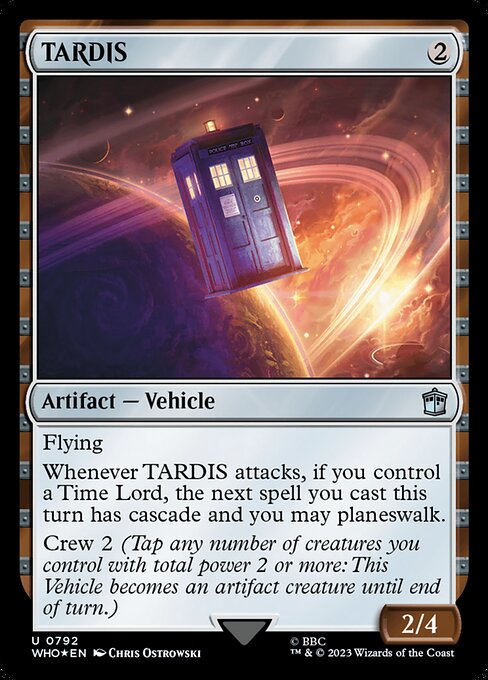 TARDIS - Doctor Who Uncommon Card
