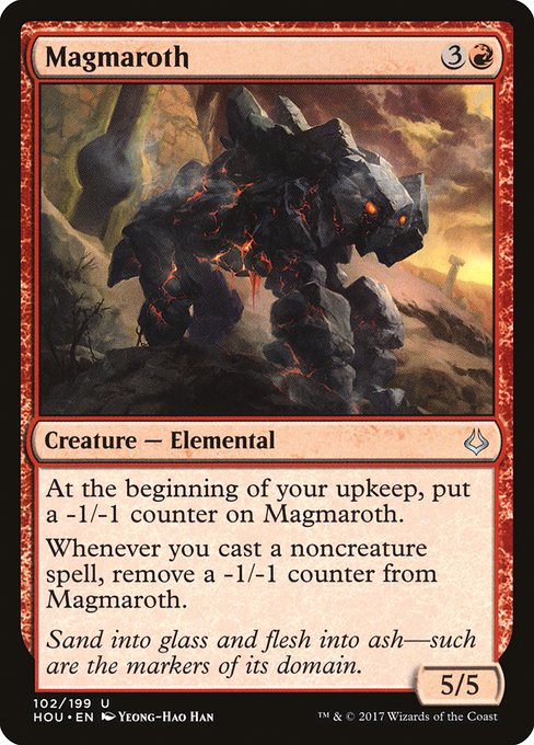 Magmaroth - Hour of Devastation Uncommon Card