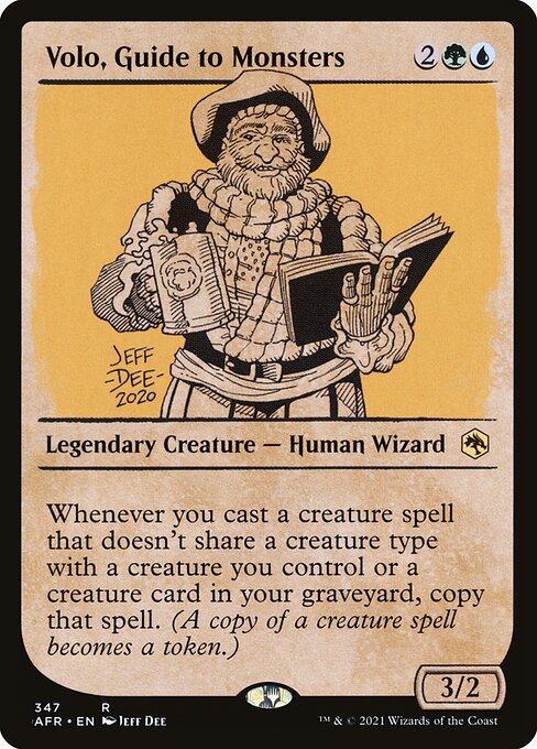Volo, Guide to Monsters - Adventures in the Forgotten Realms Rare Card