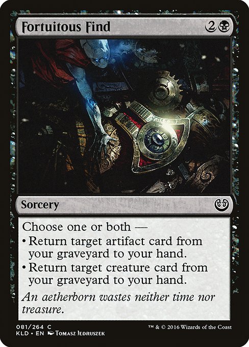 Fortuitous Find - Kaladesh Common Card