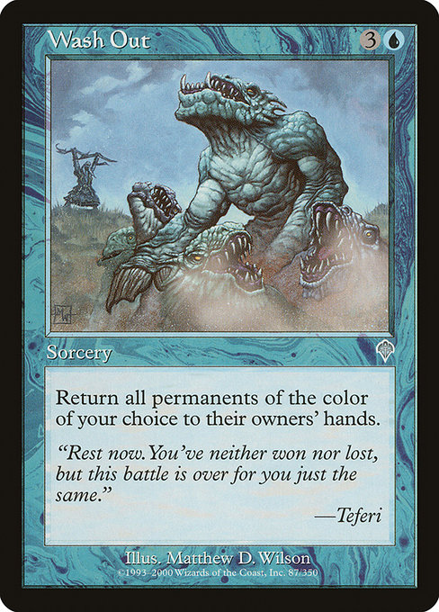 Wash Out - Invasion Uncommon Card