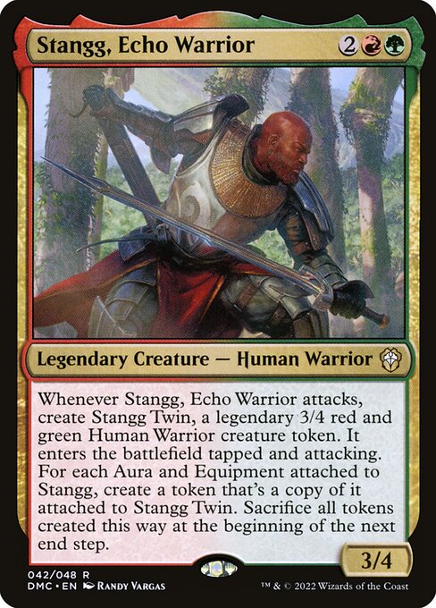 Stangg, Echo Warrior - Dominaria United Commander Rare Card