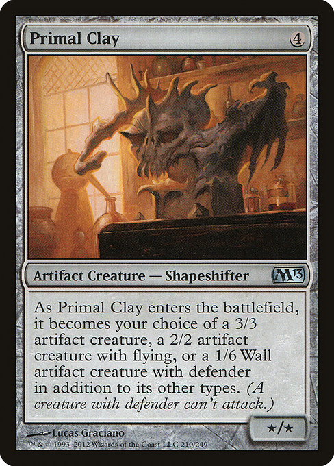 Primal Clay - Magic 2013 Uncommon Card