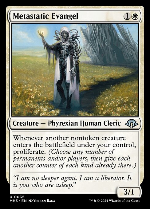 Metastatic Evangel - Modern Horizons 3 Uncommon Card