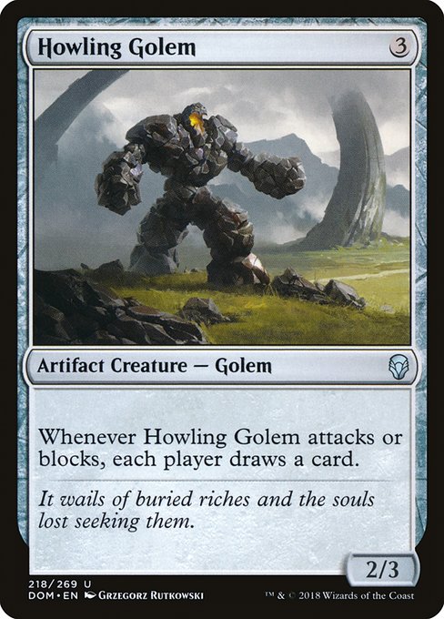 Howling Golem - Dominaria Uncommon Card
