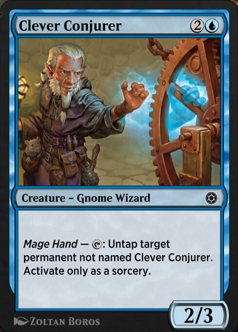 Clever Conjurer - Alchemy Horizons: Baldur's Gate Common Card