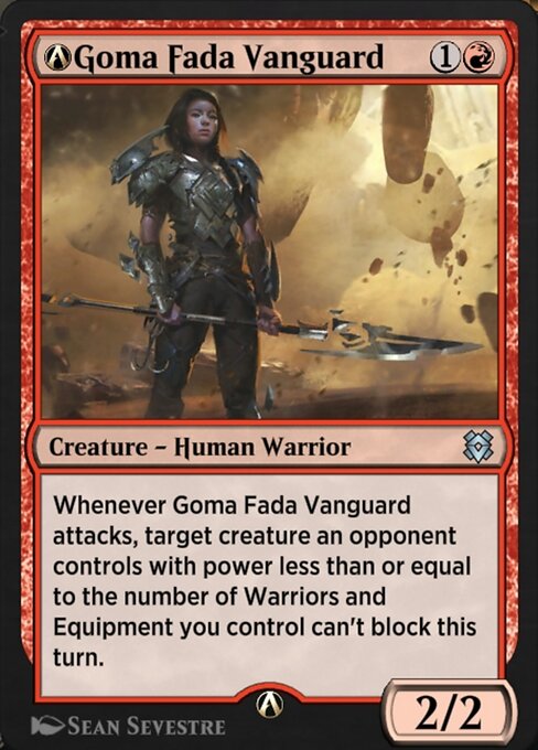 A-Goma Fada Vanguard - Zendikar Rising Uncommon Card