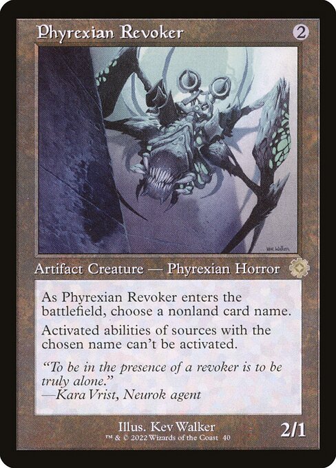 Phyrexian Revoker - The Brothers' War Retro Artifacts Rare Card