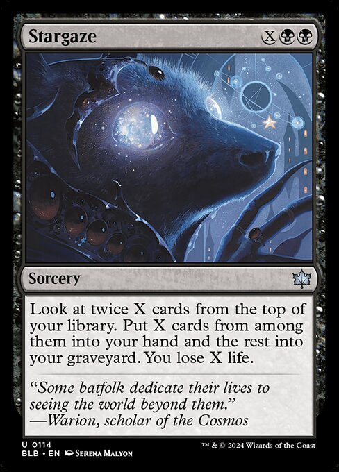 Stargaze - Bloomburrow Uncommon Card