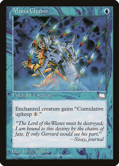 Mana Chains - Weatherlight Common Card
