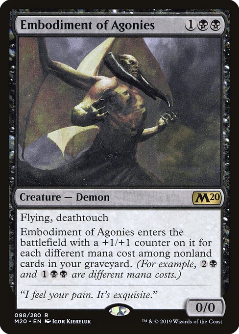 Embodiment of Agonies - Core Set 2020 Rare Card
