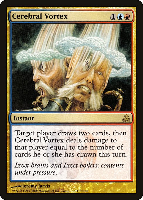 Cerebral Vortex - Guildpact Rare Card