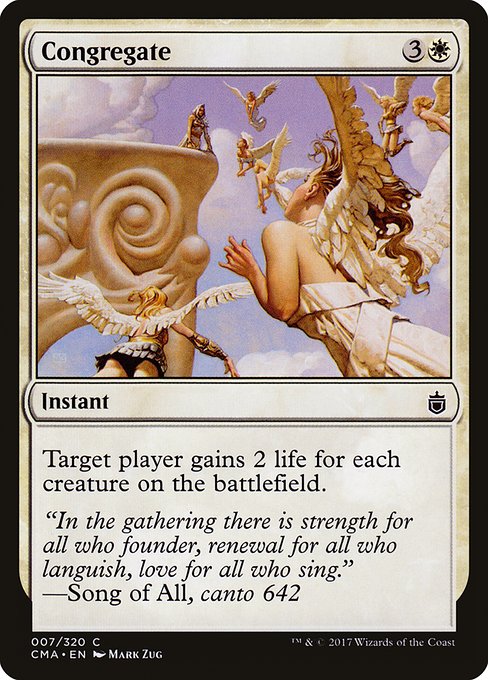 Congregate - Commander Anthology Common Card