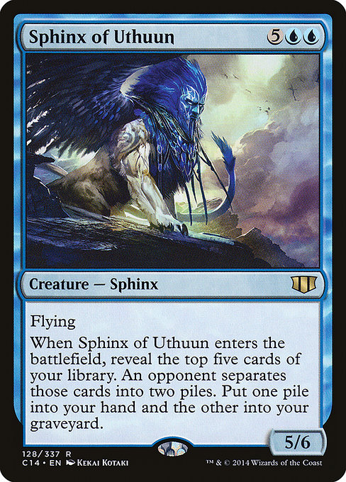 Sphinx of Uthuun - Commander 2014 Rare Card