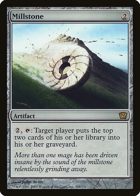 Millstone - Ninth Edition Rare Card