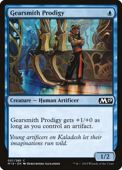 Gearsmith Prodigy - Core Set 2019 Common Card