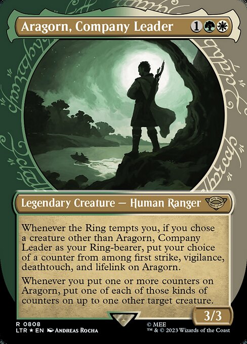 Aragorn, Company Leader - The Lord of the Rings: Tales of Middle-earth Rare Card