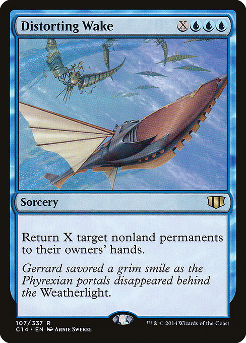 Distorting Wake - Commander 2014 Rare Card