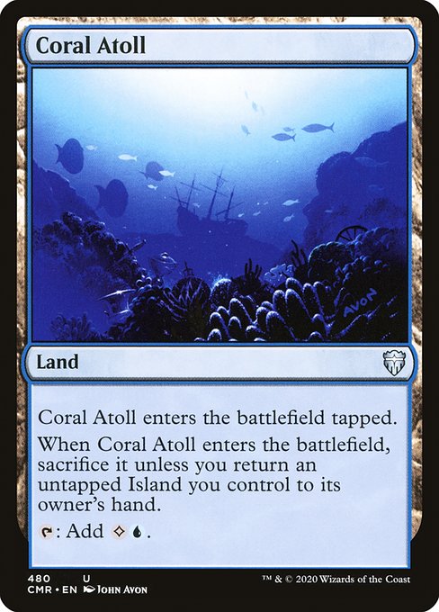 Coral Atoll - Commander Legends Uncommon Card