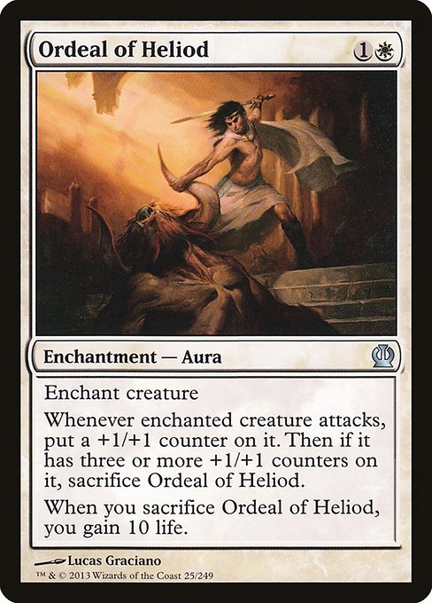 Ordeal of Heliod - Theros Uncommon Card