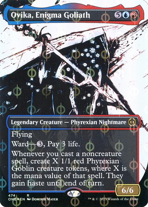 Ovika, Enigma Goliath - Phyrexia: All Will Be One Rare Card