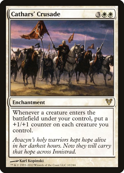 Cathars' Crusade - Avacyn Restored Rare Card