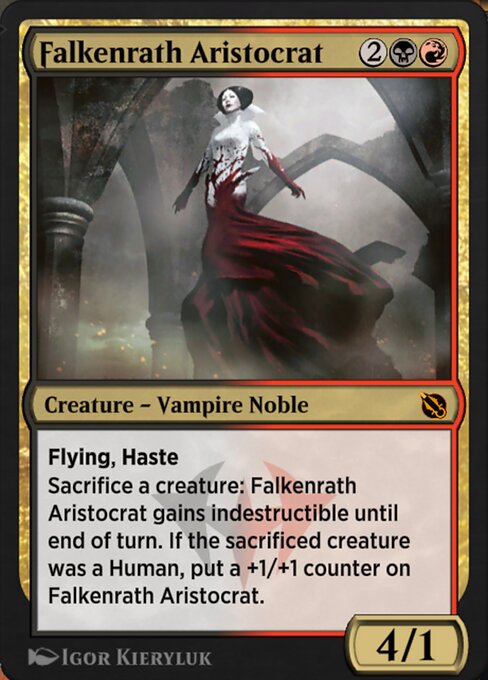 Falkenrath Aristocrat - Shadows of the Past Mythic Card
