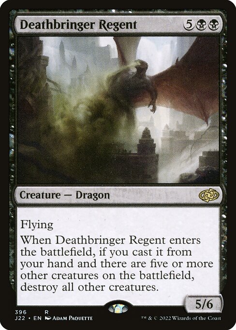 Deathbringer Regent - Jumpstart 2022 Rare Card