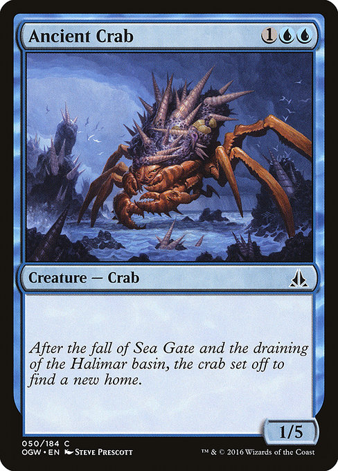 Ancient Crab - Oath of the Gatewatch Common Card