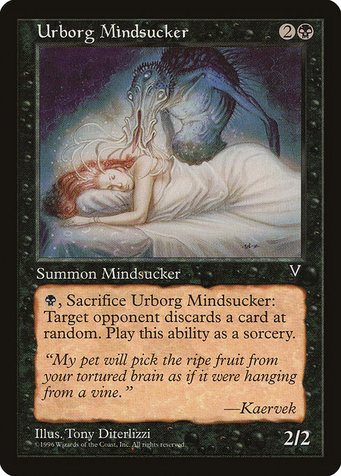 Urborg Mindsucker - Visions Common Card