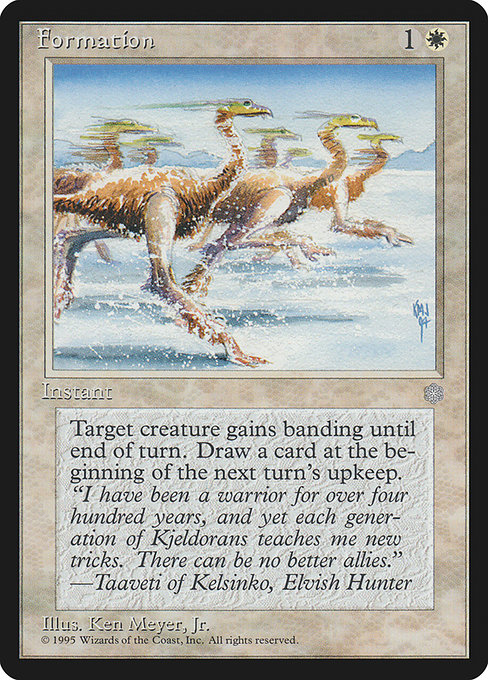 Formation - Ice Age Rare Card
