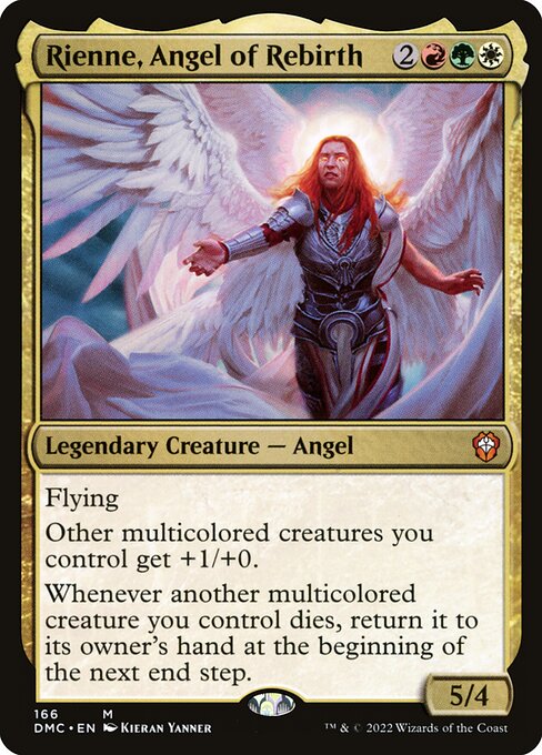 Rienne, Angel of Rebirth - Dominaria United Commander Mythic Card