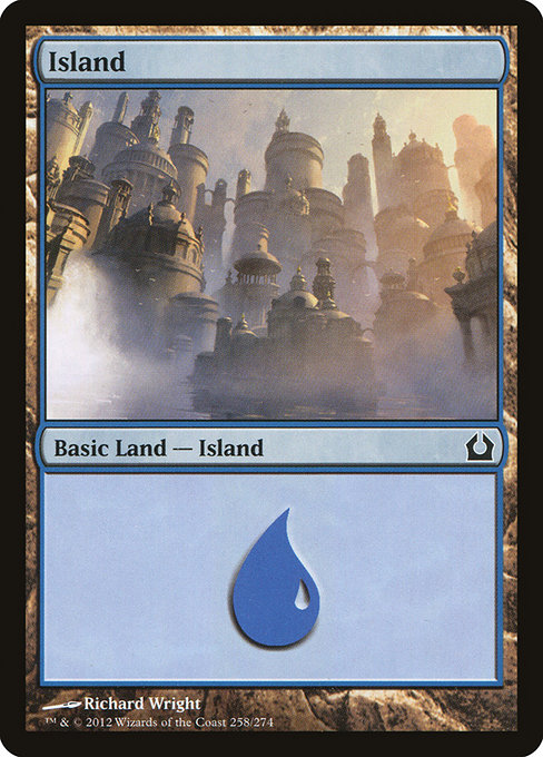 Island - Return to Ravnica Common Card