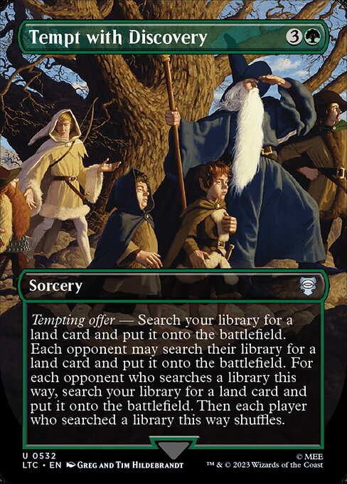 Tempt with Discovery - Tales of Middle-earth Commander Uncommon Card