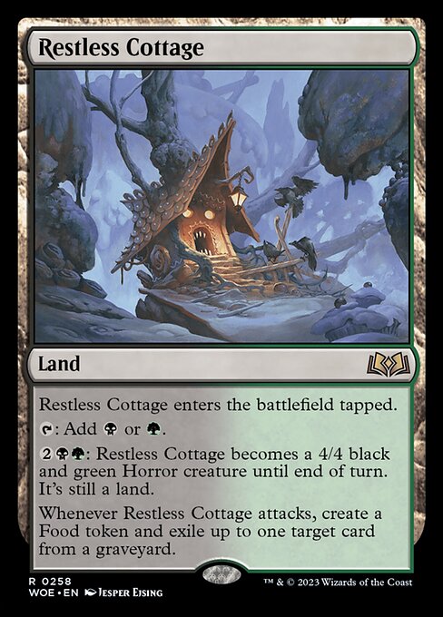 Restless Cottage - Wilds of Eldraine Rare Card