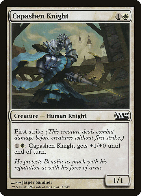 Capashen Knight - Magic 2014 Common Card