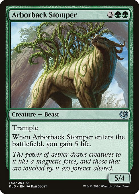 Arborback Stomper - Kaladesh Uncommon Card