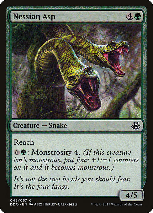 Nessian Asp - Duel Decks: Elspeth vs. Kiora Common Card