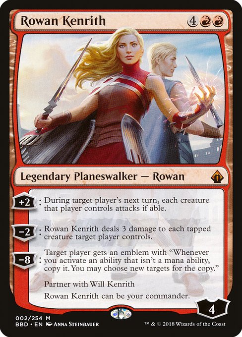 Rowan Kenrith - Battlebond Mythic Card