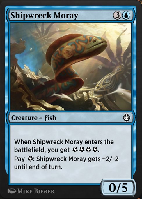 Shipwreck Moray - Kaladesh Remastered Common Card