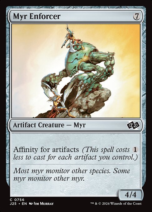Myr Enforcer - Foundations Jumpstart Common Card